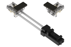 Moove plug&play aansluitkabel 24v met eindkap